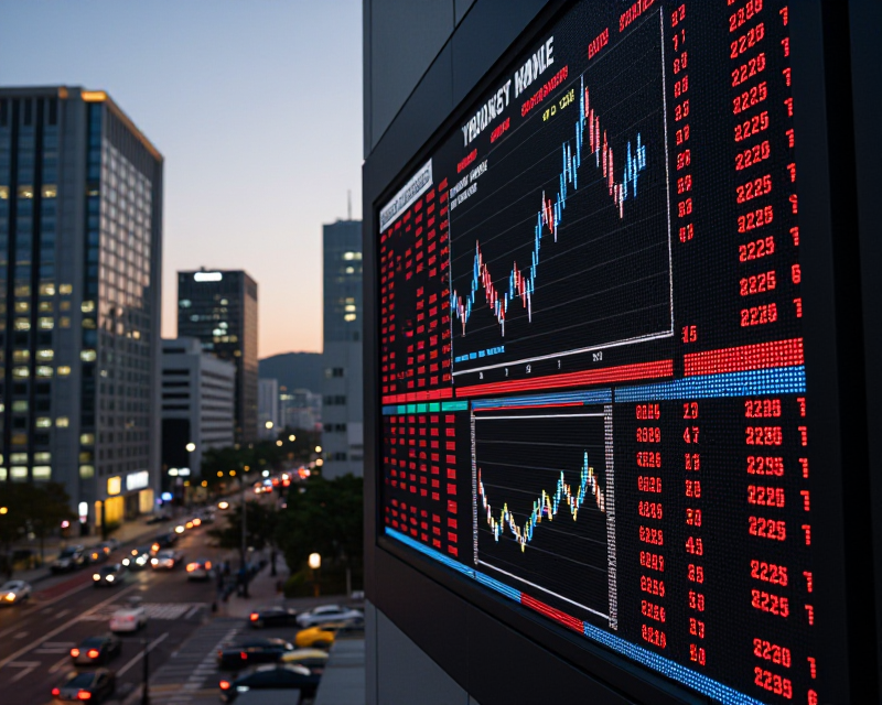 Financial Market Contrast