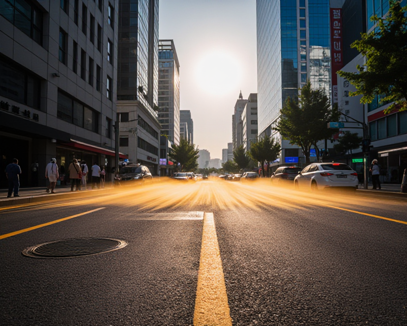 Seoul Heatwave Atmosphere