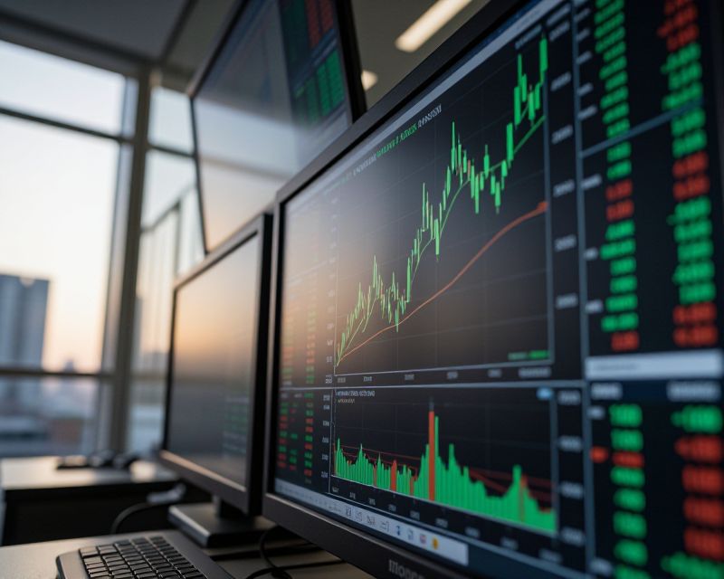Financial Trading Screen