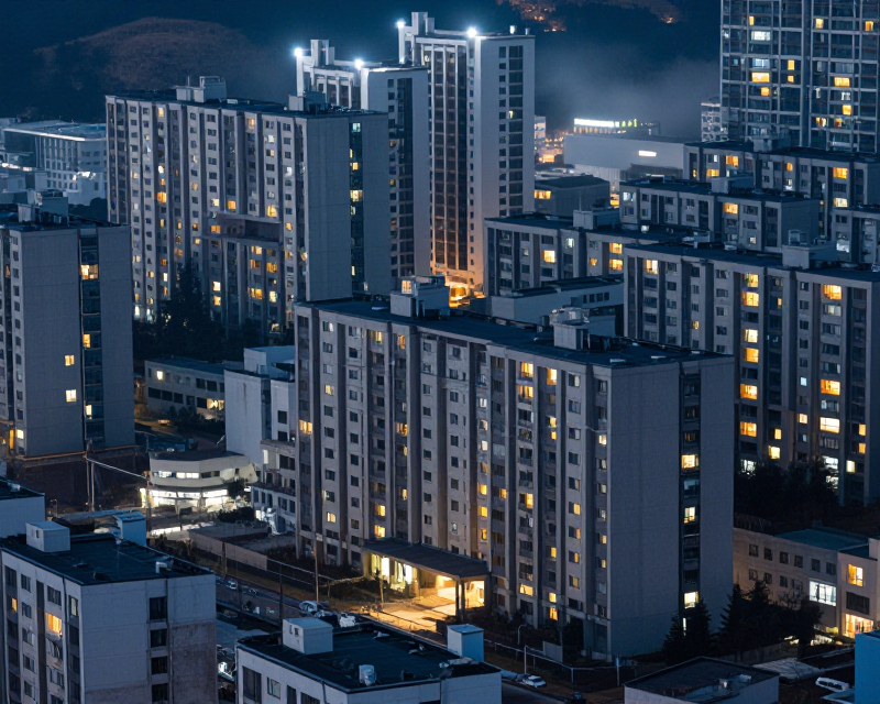 South Korean Urban Real Estate Atmosphere