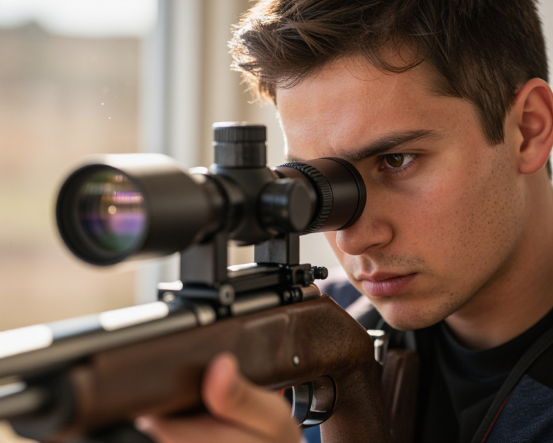 Cinematic Shooting Focus