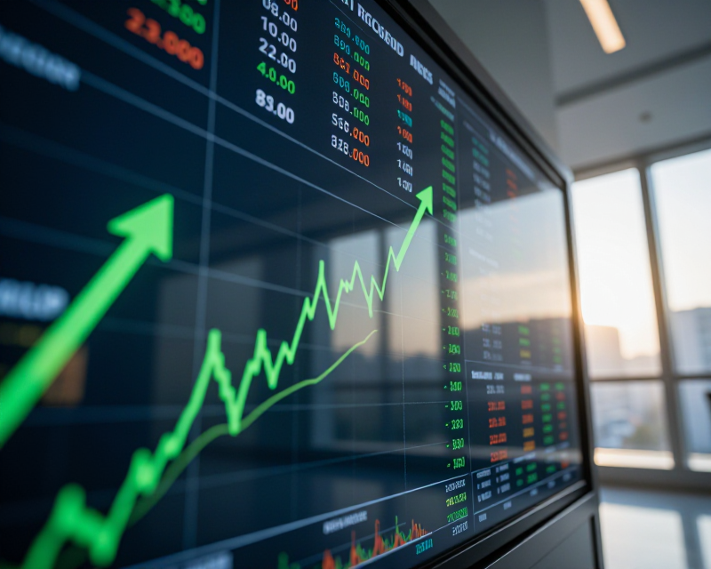 Financial Market Upward Trend