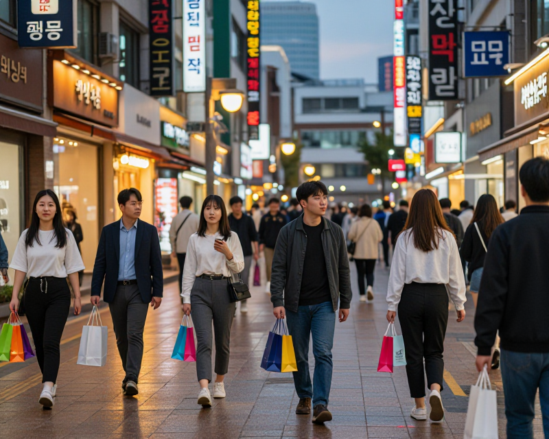 Vibrant Nightlife in Seoul