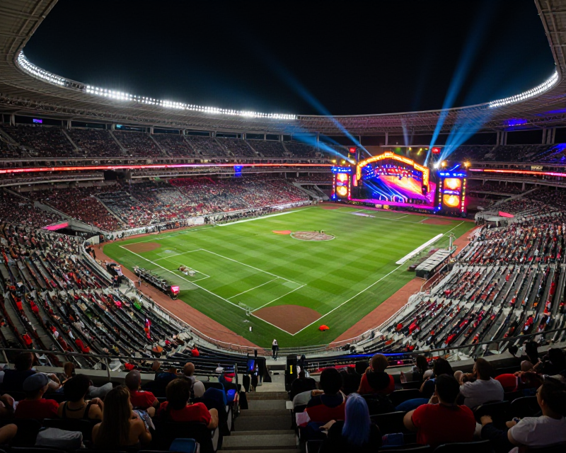 World Cup Halftime Show Atmosphere