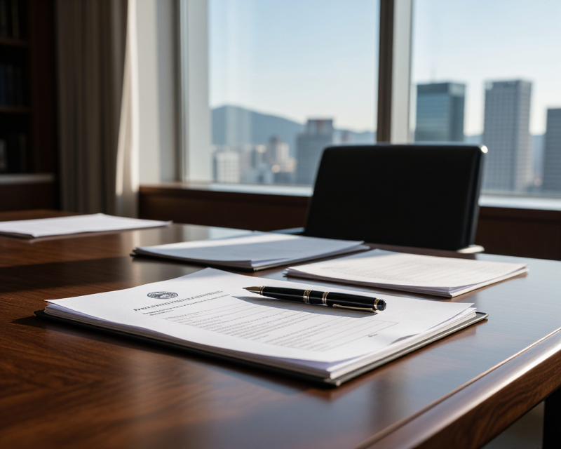 Professional Government Office Setting