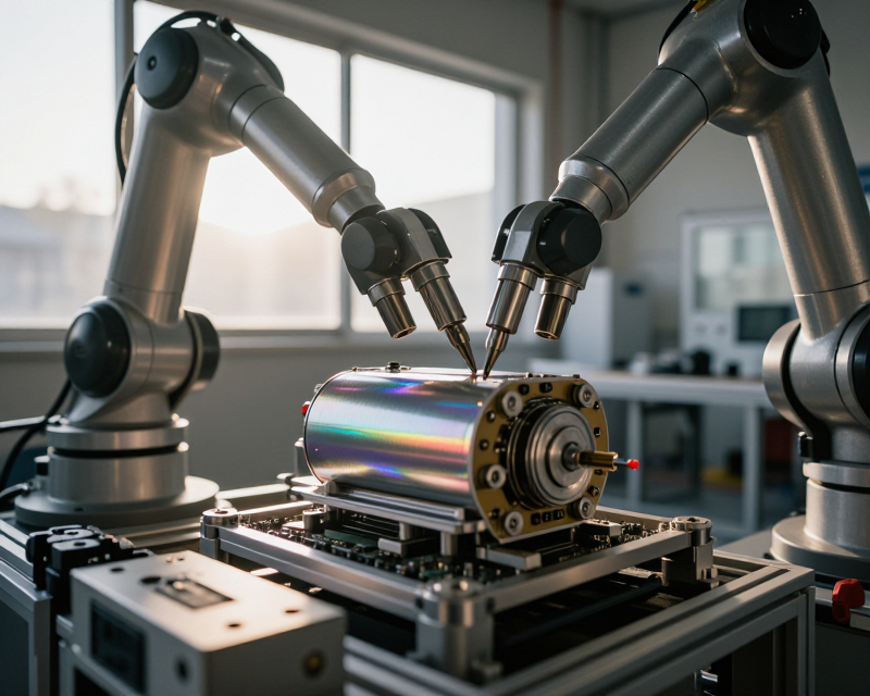 High-tech battery production