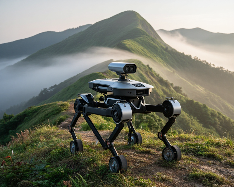 High-tech Border Surveillance Robot