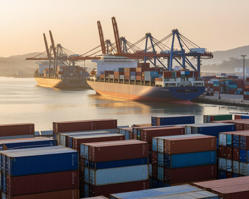 Global Trade Network Concept