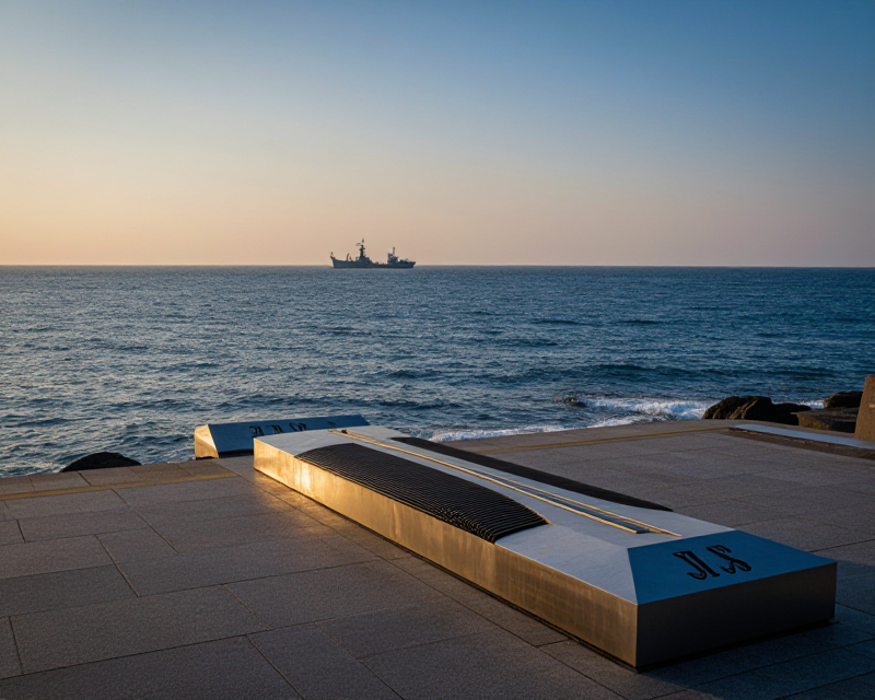 Solemn Memorial Atmosphere