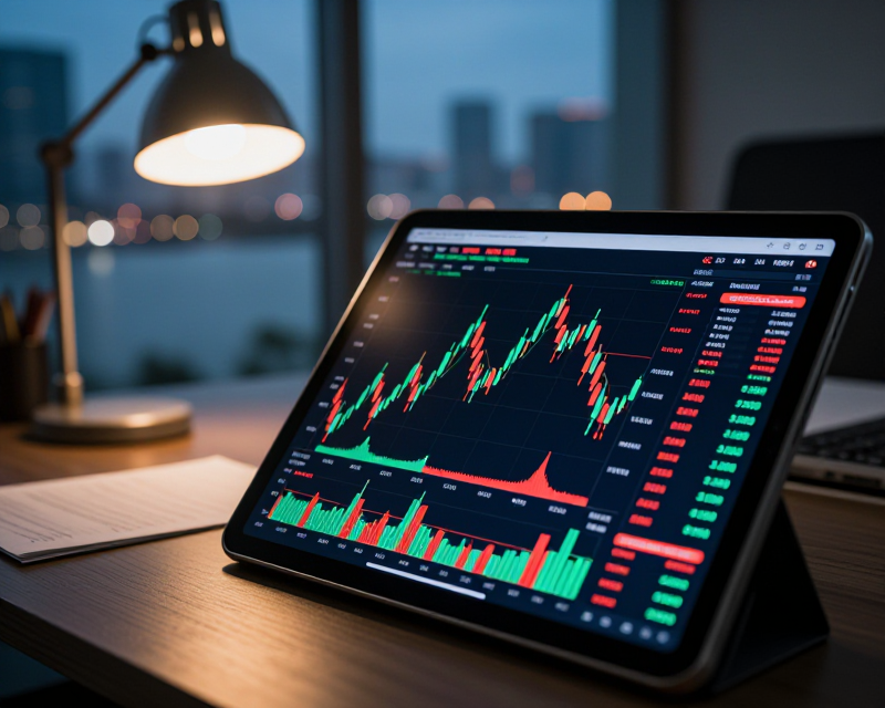 Financial Market Data Visualization