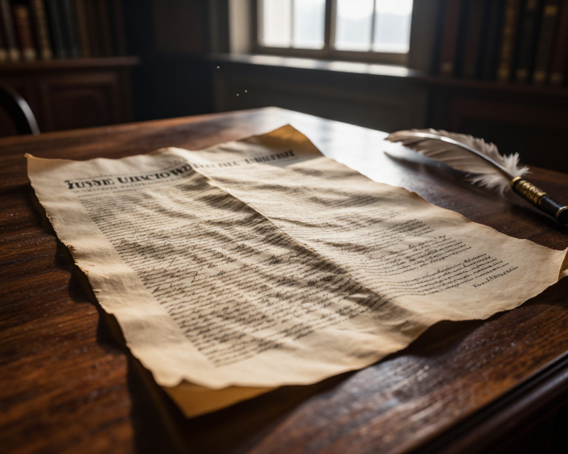 Historical US Constitution Concept