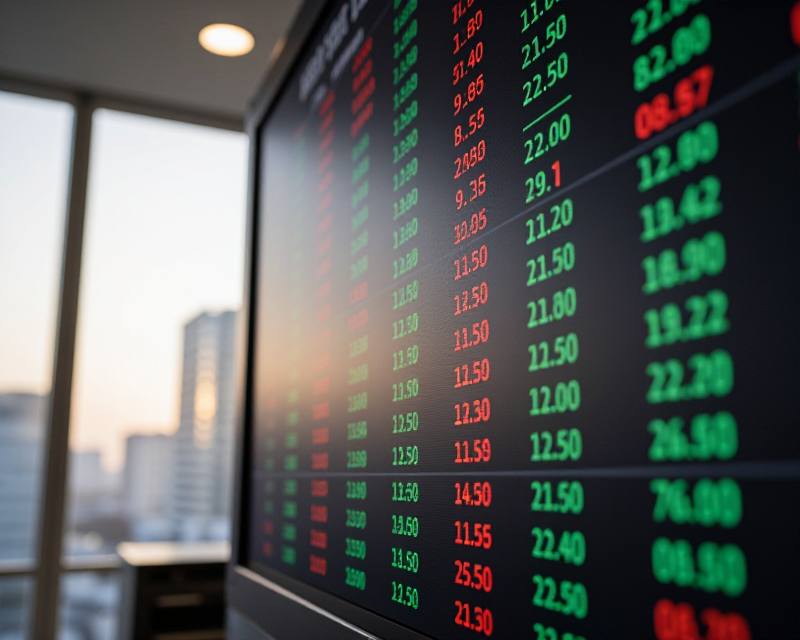 Financial Market Display