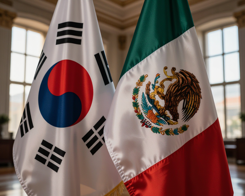 Diplomatic Symbolism of Korea and Mexico